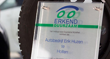 Erkend Duurzaam - button